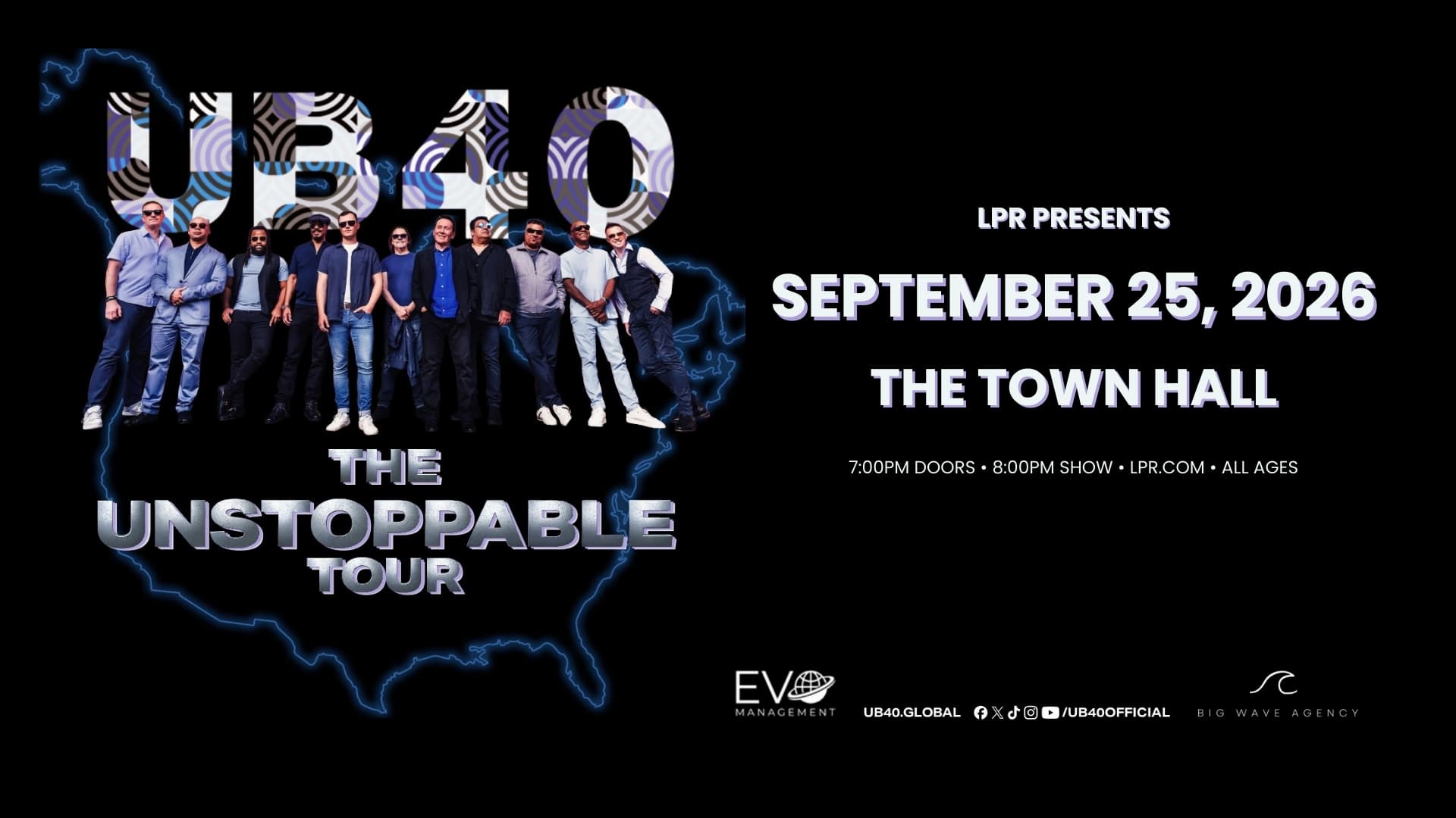 LPR Presents: UB40 - The Unstoppable Tour 2026